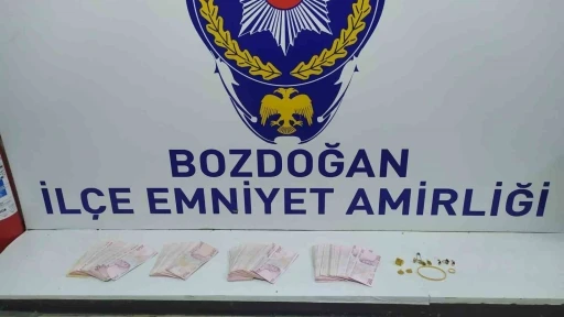 Dolandırıcı, Bozdoğan polisinden kaçamadı
