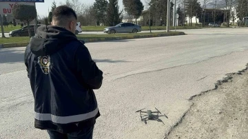 Dron destekli kırmızı ışık denetimi
