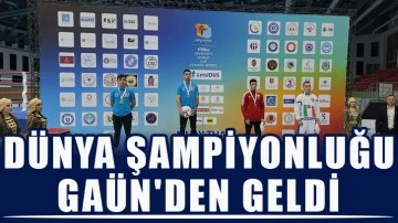 Dünya Şampiyonluğu GAÜN'den geldi