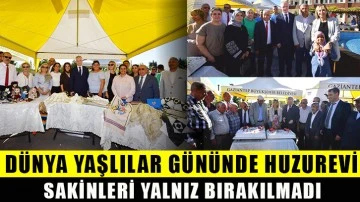 Dünya Yaşlılar Gününde Huzurevi Sakinleri yalnız bırakılmadı