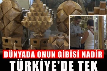 Dünyada onun gibisi nadir, Türkiye'de tek