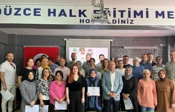 Düzce’de 80 öğretmen eğitici eğitmenlik eğitimi aldı
