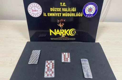 Düzce’de uyuşturucu hap ele geçirildi, 1 kişi tutuklandı
