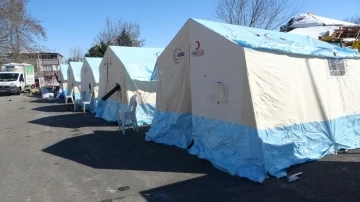 Düzce’den deprem bölgesine 7 bin çadır
