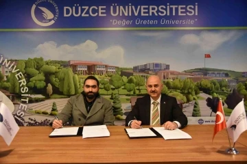 Düzce Üniversitesi’nden sanayicilerle iş birliği protokolü
