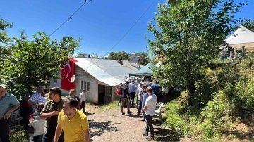 Düzceli şehidin baba ocağında yas var
