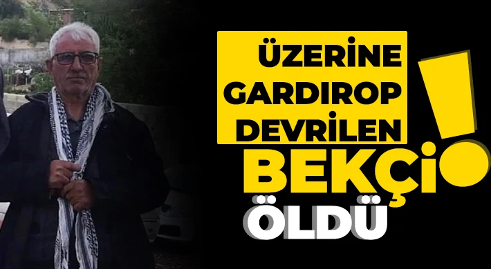 Ecelden kaçamadı: Feci şekilde can verdi 