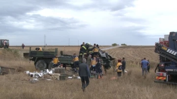 Edirne’de askeri araç devrildi:  2’si ağır 3 asker yaralandı
