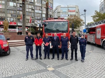 Edremit Kaymakamı İtfaiye Teşkilatının 308. Kuruluş yıl dönümünü kutladı
