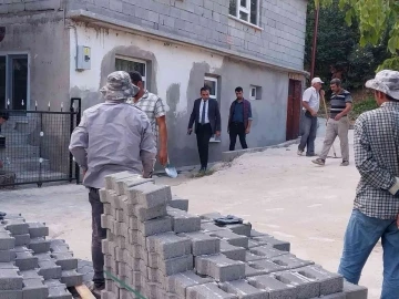 Eğirdir köylerine 27 kilometrelik kilit parke taşı
