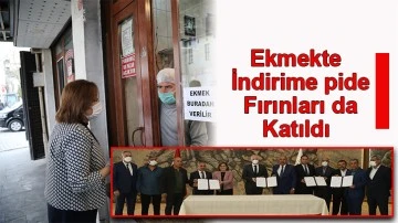 Ekmekte indirime pide fırınları da katıldı