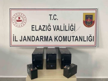 Elazığ’da asansörlerin güç kaynağını çalan zanlı yakalandı
