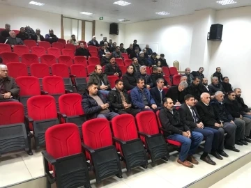 Elazığ’da çiftçilere yönelik bilgilendirme toplantısı
