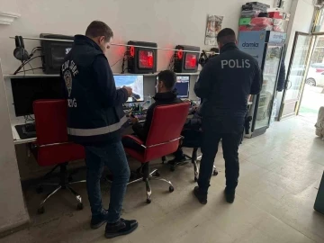 Elazığ’da internet kafeler denetlendi
