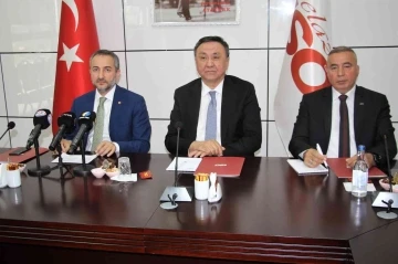Elazığ’da, Kırgızistan-Türkiye İş Fırsatları Toplantısı yapıldı
