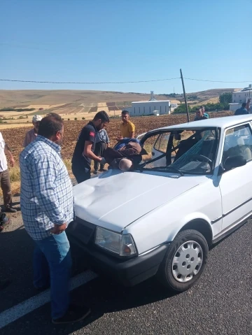 Elazığ’da otomobilin çarptığı yaya yaralandı
