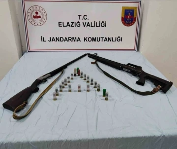 Elazığ’da ruhsatsız silah operasyonu
