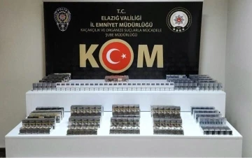 Elazığ’da stepneye zulalanmış 610 paket kaçak sigara ele geçirildi
