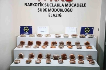 Elazığ’da uyuşturucuya büyük darbe: 29 kilo uyuşturucu ele geçirildi
