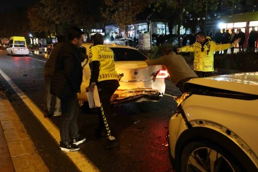 Elazığ’da zincirleme kaza: 1 yaralı
