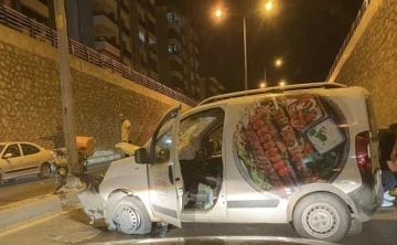 Elazığ’daki trafik kazası: 2 yaralı
