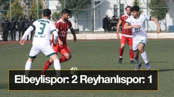 Elbeylispor: 2 Reyhanlıspor: 1