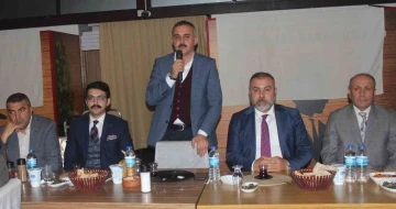 Emekliye ayrılan İlçe Emniyet Müdürü Baran’a yemekli veda
