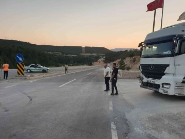 Emet’te trafik kazası:  3 yaralı
