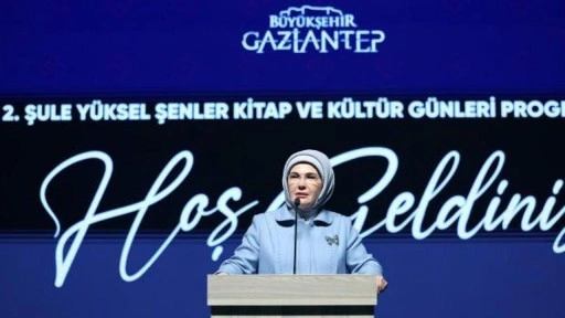 Emine Erdoğan, 2. Şule Yüksel Şenler Kitap ve Kültür Günleri Programı'nda konuştu