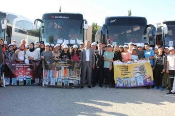 En çok kitap okuyan 200 öğrenci İstanbul’a uğurlandı
