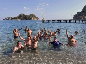 ‘Engelsİzciler’ Marmaris Asparan’da kamp yaptı
