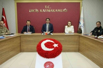 Erciş’te ‘Seçim Güvenliği ve Koordinasyon Toplantısı’ yapıldı
