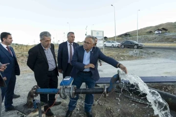 Erciyes’te sıcak su sondaj çalışması devam ediyor
