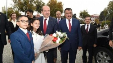 Ersin Tatar'a Malatya'da sıcak karşılama