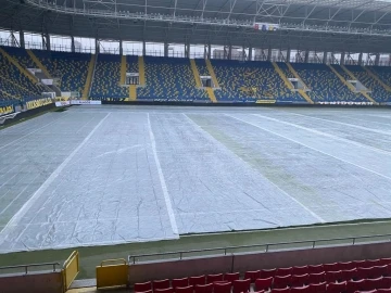Eryaman Stadyumu, Ankaragücü - Karagümrük maçına hazır hale getirildi
