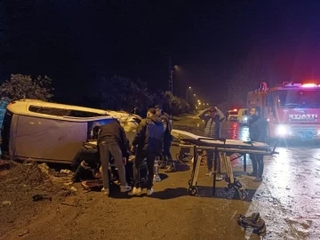 Erzin’de trafik kazası: 2 yaralı
