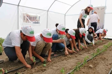 Erzincan’da “Okuldaki Çiftlik&quot; projesi başlatıldı
