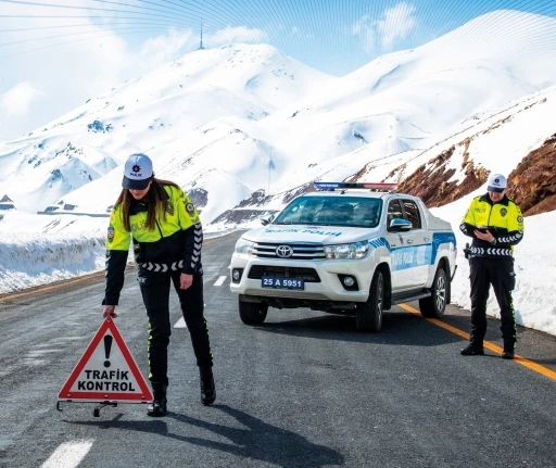 Erzurum’da kent merkezinde bir ayda 90 kaza
