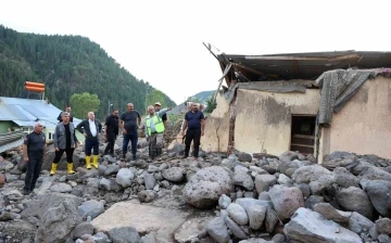 Erzurum’da selin yaraları sarılıyor
