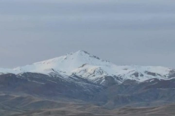 Erzurum Nisan ayında beyaza büründü