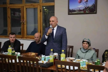 Erzurum Orman Bölge Müdürlüğü personeli iftar yemeğinde bir araya geldi
