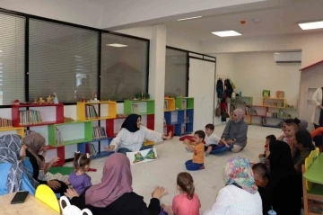 Esenler’de açılan Anne - Bebek Kütüphanesi 1 yaşında
