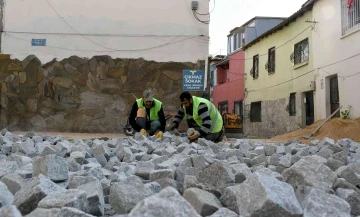 Eski Kuşadası’nın tarihi dokusu sağlıklı alt yapı ile buluşuyor
