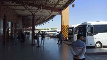 Eskişehir terminalinde beklenen yoğunluk oluşmadı
