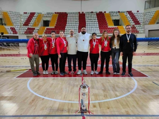 Eskişehirli görme engelli kadın goalball takımı şampiyon oldu
