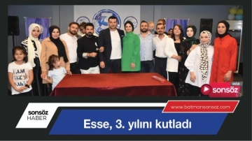 Esse, 3. yılını kutladı