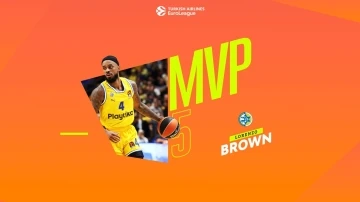 Euroleague’de 5. haftanın MVP’si Lorenzo Brown
