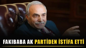 Fakıbaba Ak Partiden İstifa Etti