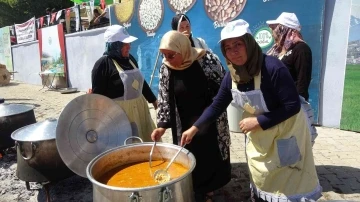 Fasulye Festivali’nde kazanlar kaynadı
