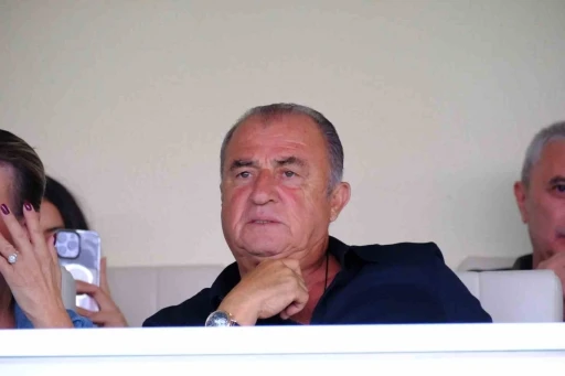 Fatih Terim, Bodrum FK - Adana Demirspor maçını takip etti
